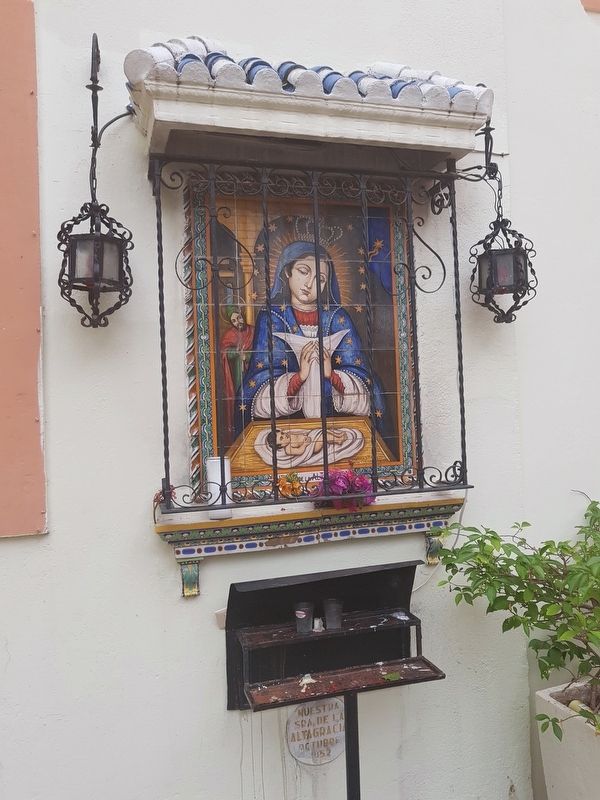 An image of Our Lady of Altagracia at the Our Lady of the Rosary Catholic Church. Click for full size. An image of Our Lady of Altagracia at the Our Lady of the Rosary Catholic Church image. Click for full size.