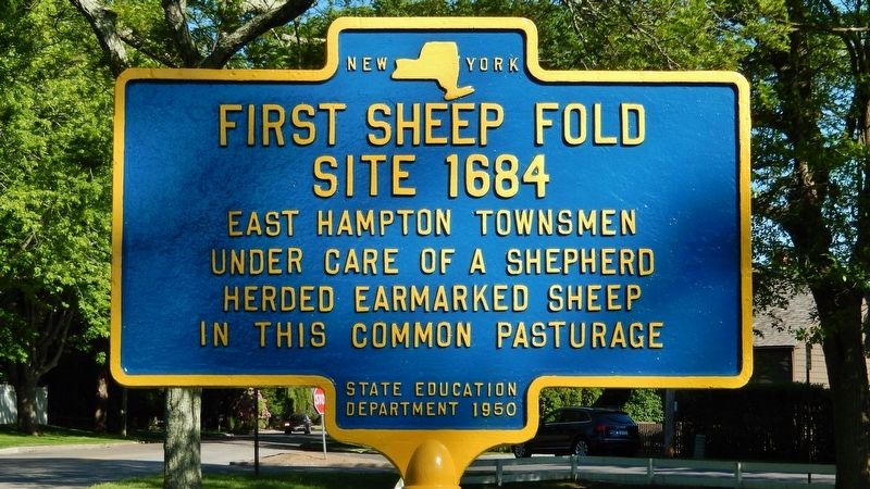 First Sheep Fold Site 1684 Marker image. Click for full size.