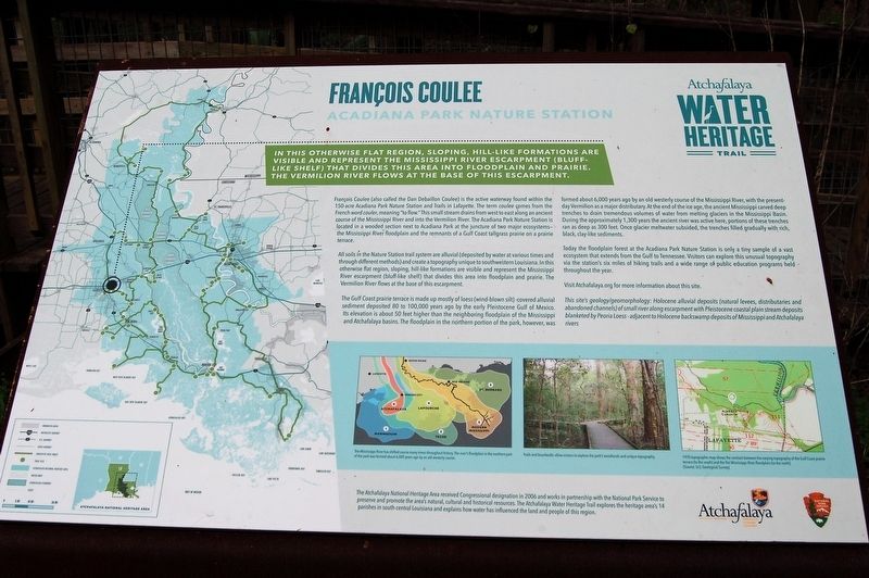 Franois Coulee Marker image. Click for full size.