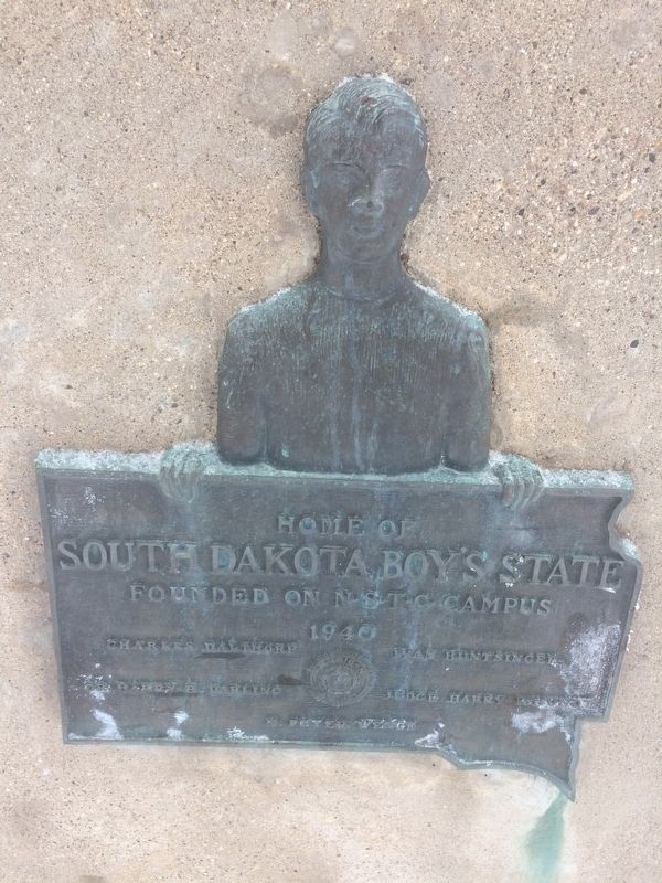 South Dakota Boy's State Marker image. Click for full size.