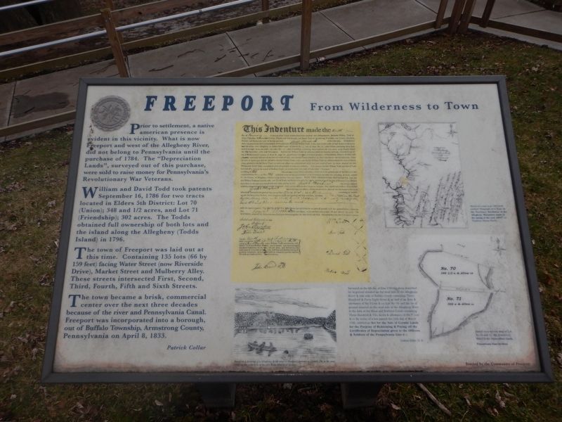 Freeport Marker. Click for full size. Freeport Marker image. Click for full size.