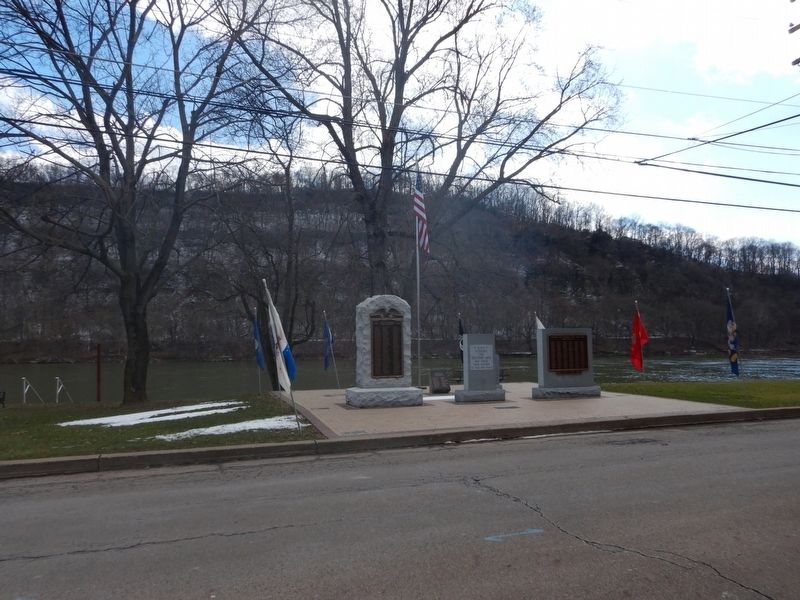 Freeport Veterans Memorial Marker image. Click for full size.