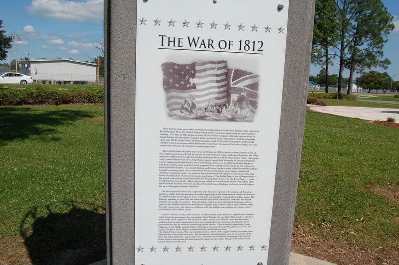 The War of 1812 - Marker image. Click for full size.