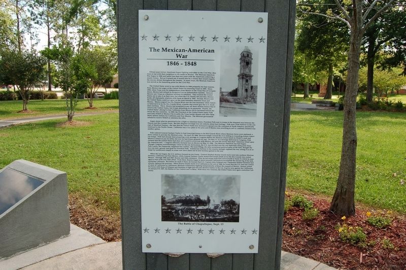 The Mexican-American War Marker image. Click for full size.
