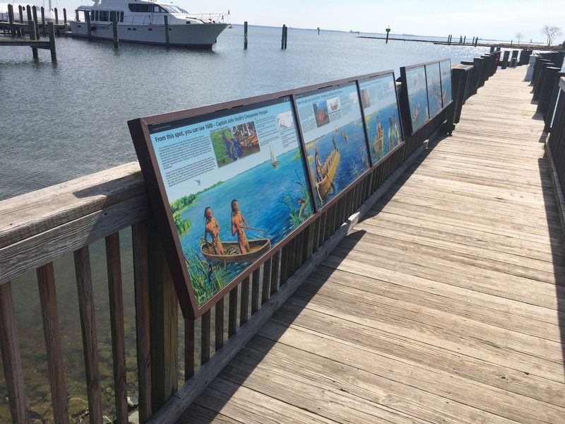 From this spot, you can see 1774 - The "Annapolis Tea Party" Marker. Click for full size. From this spot, you can see 1774 - The "Annapolis Tea Party" Marker image. Click for full size.