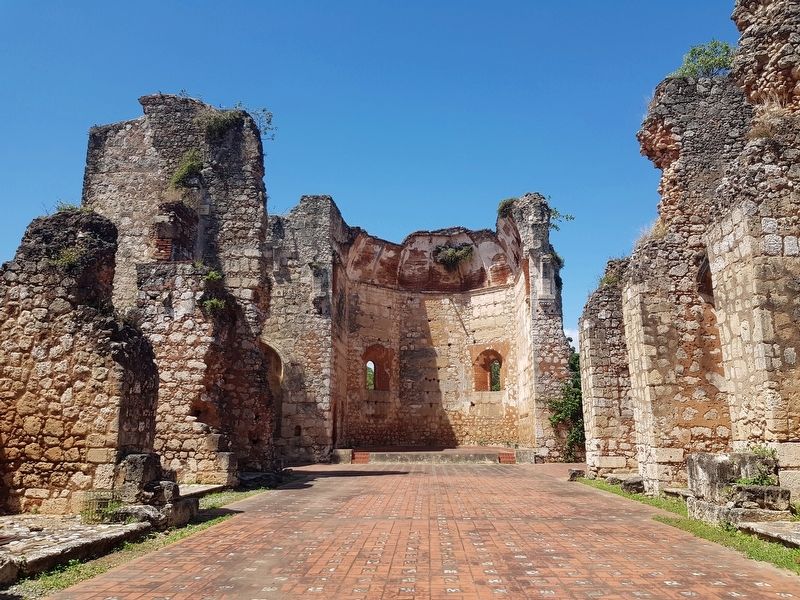 The remains of the church at the San Francisco Ruins image. Click for full size.