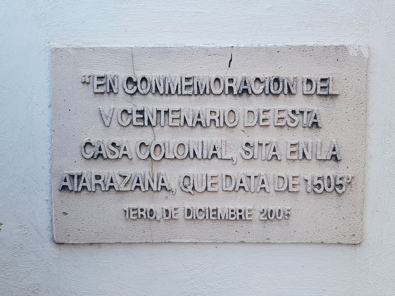 1505 Colonial House Marker image. Click for full size.