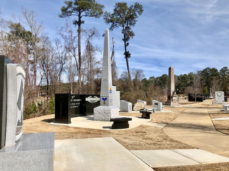 70th Infantry Div. monument on left.. Click for full size. 70th Infantry Div. monument on left. image. Click for full size.