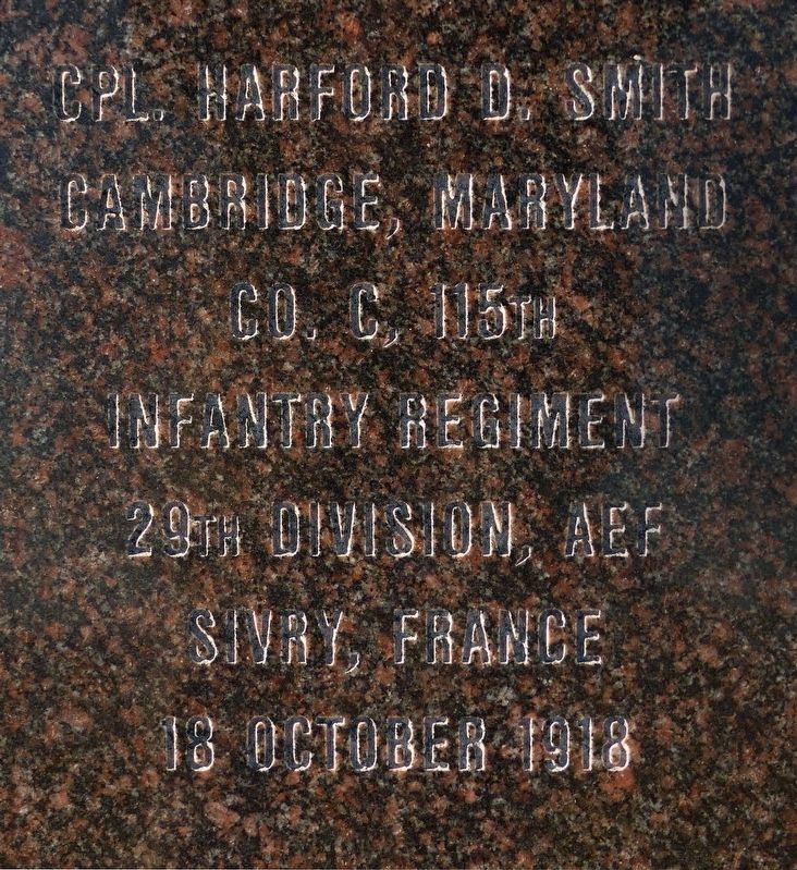 Cpl. Harford D. Smith image. Click for full size.