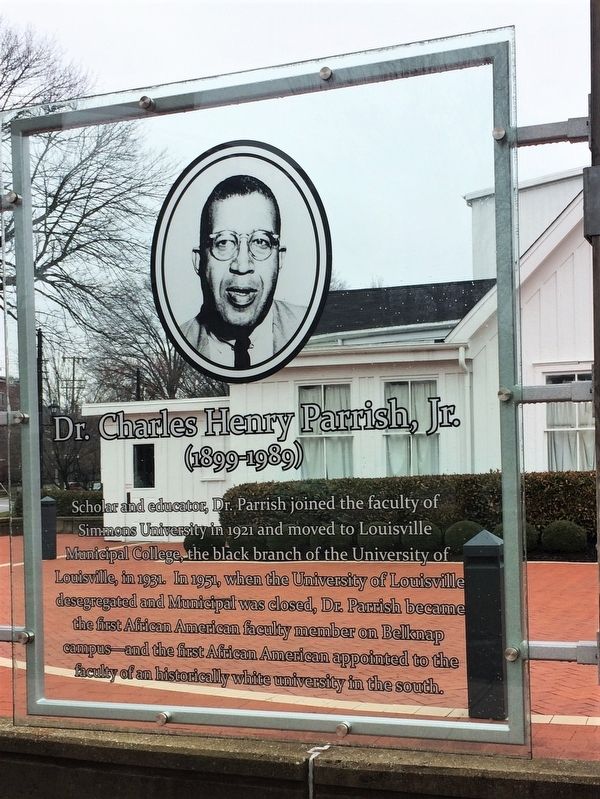 Dr. Charles Henry Parrish, Jr. Marker. Click for full size. Dr. Charles Henry Parrish, Jr. Marker image. Click for full size.