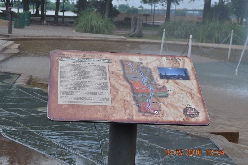 The Battle of New Orleans Marker image. Click for full size.