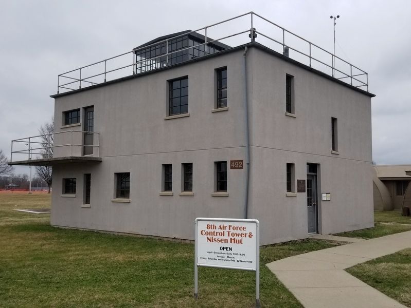 8th Air Force Control Tower. Click for full size. 8th Air Force Control Tower image. Click for full size.