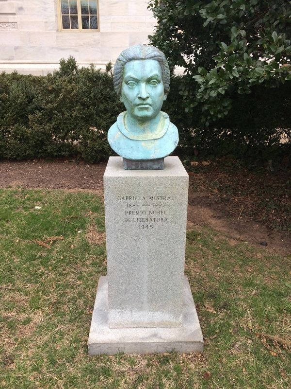 Gabriela Mistral Marker. Click for full size. Gabriela Mistral Marker image. Click for full size.