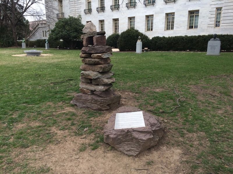 Inuksuk Marker. Click for full size. Inuksuk Marker image. Click for full size.