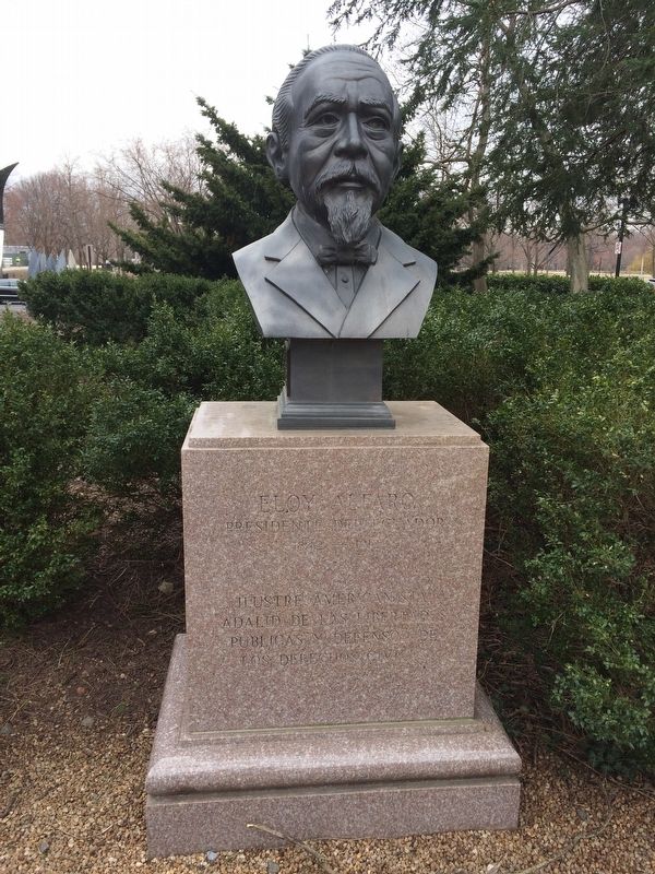 Eloy Alfaro Marker. Click for full size. Eloy Alfaro Marker image. Click for full size.