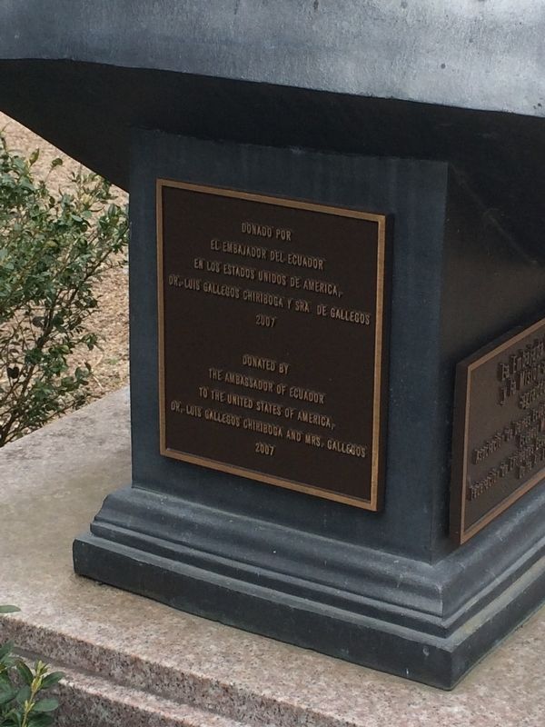 Eloy Alfaro Marker. Click for full size. Eloy Alfaro Marker image. Click for full size.