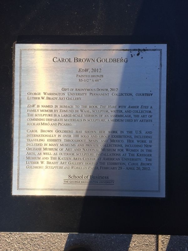 Carol Brown Goldberg Marker image. Click for full size.
