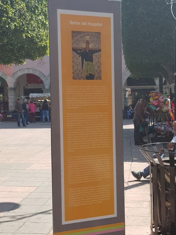 The Lord of the Hospital Marker English side. Click for full size. The Lord of the Hospital Marker English side image. Click for full size.