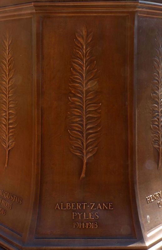 Albert Zane Pyles<br>1914-1918. Click for full size. Albert Zane Pyles<br>1914-1918 image. Click for full size.