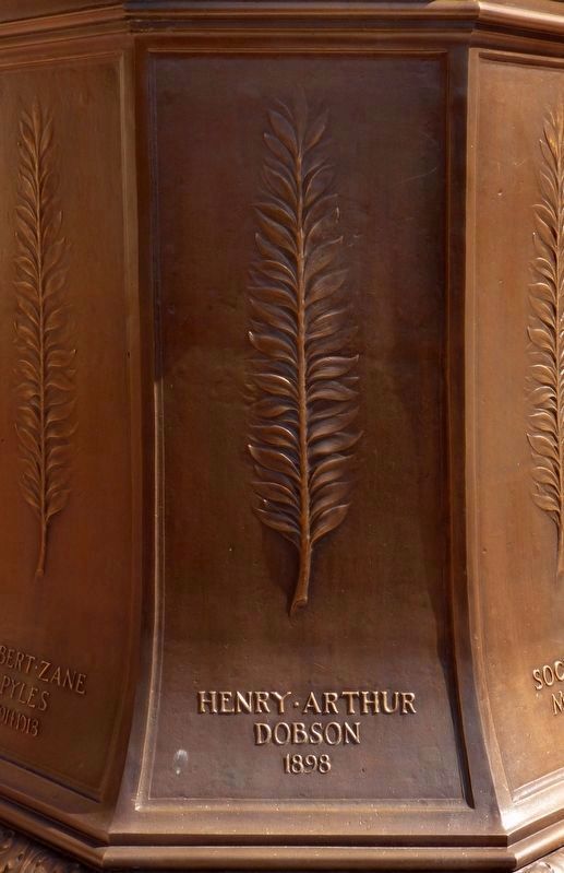 Henry Arthur Dobson<br>1898. Click for full size. Henry Arthur Dobson<br>1898 image. Click for full size.
