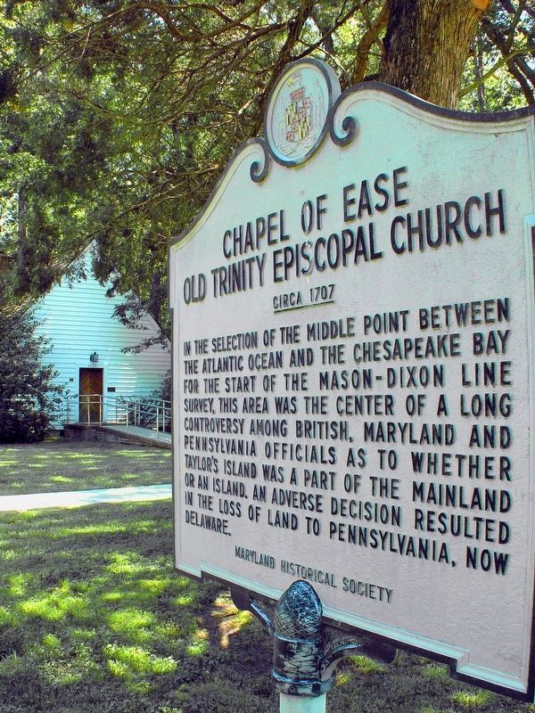 Chapel of Ease<br>Old Trinity Episcopal Church<br>Circa 1707 image. Click for full size.