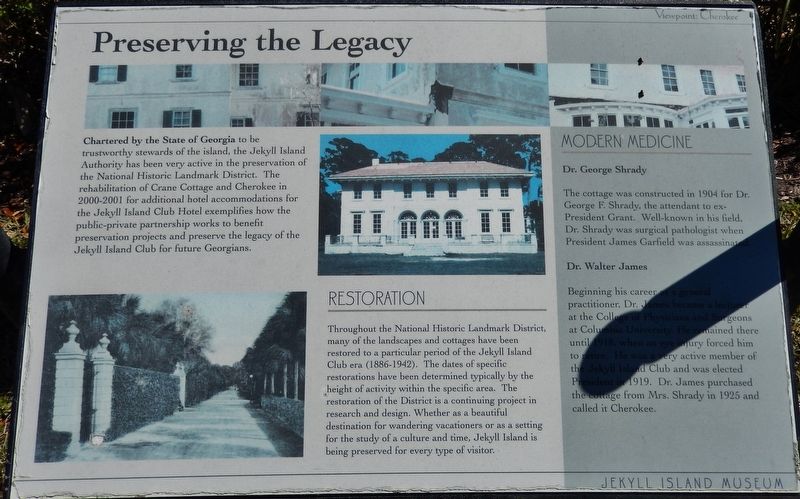 Preserving the Legacy Marker. Click for full size. Preserving the Legacy Marker image. Click for full size.