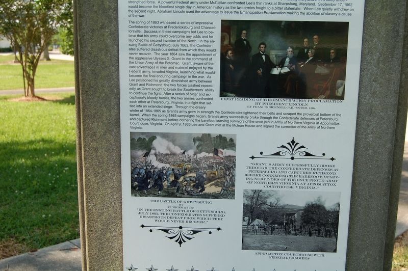 Civil War Marker image. Click for full size.
