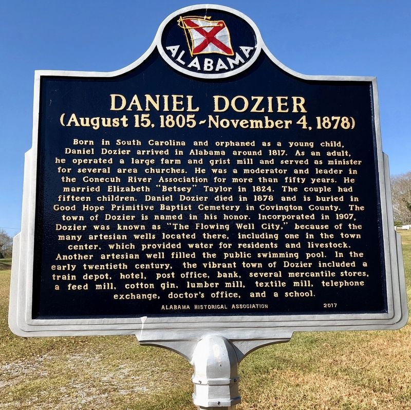 Daniel Dozier Marker image. Click for full size.