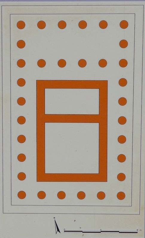Temple on the 'State Agora' Marker image. Click for full size.