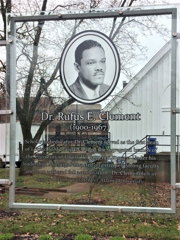 Dr. Rufus E. Clement Marker image. Click for full size.