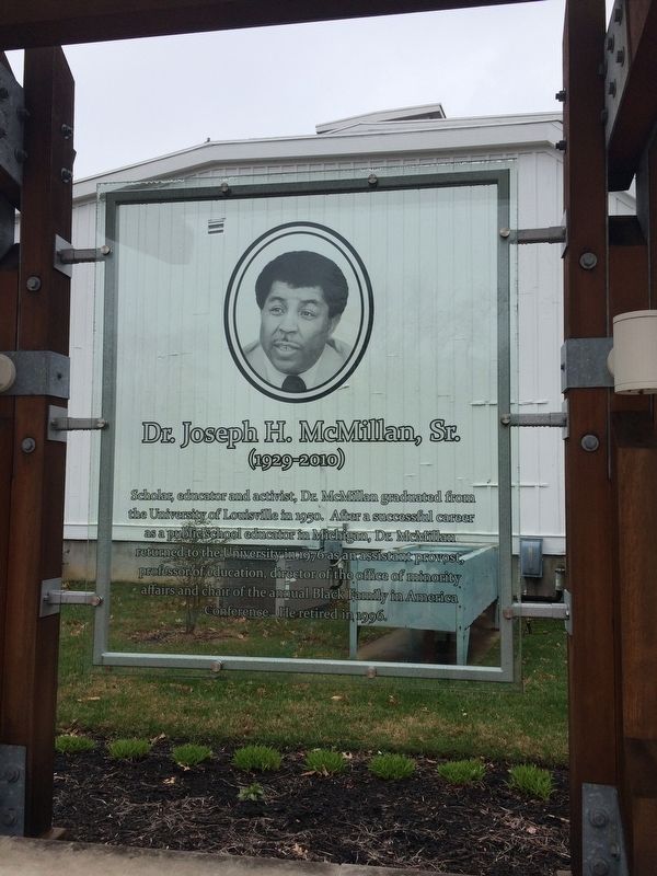Dr. Joseph H. McMillan, Sr Marker. Click for full size. Dr. Joseph H. McMillan, Sr Marker image. Click for full size.