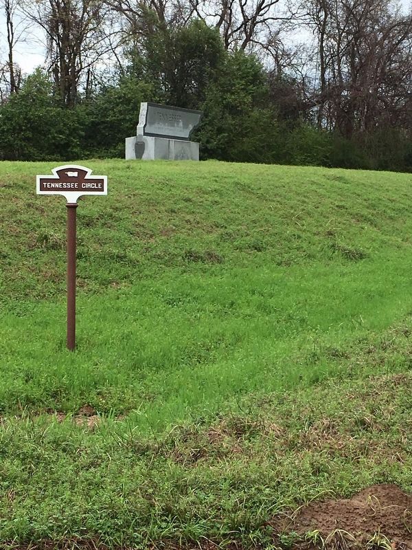 Tennessee Marker. Click for full size. Tennessee Marker image. Click for full size.