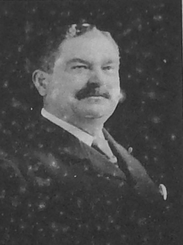 Marker detail: Frank Henry Goodyear. Click for full size. Marker detail: Frank Henry Goodyear image. Click for full size.