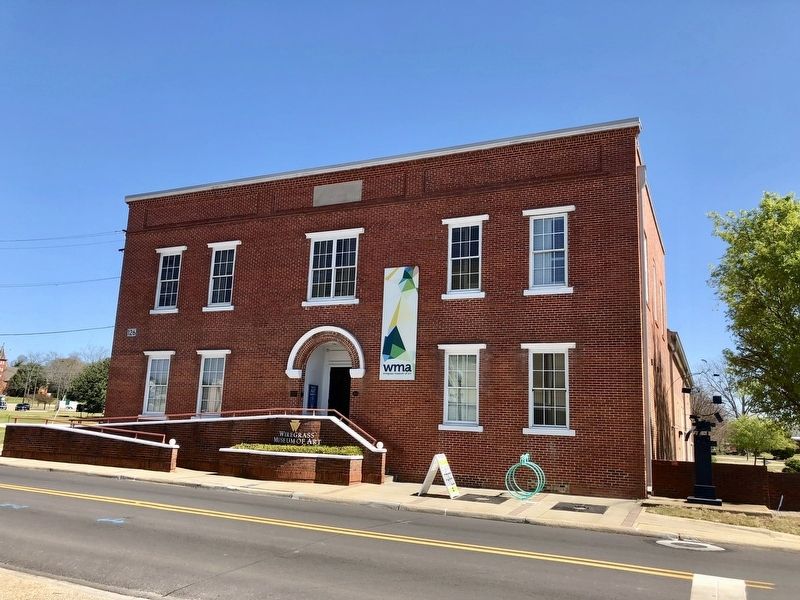 Former Dothan Municipal Light and Water Plant, now the Wiregrass Museum of Art. image. Click for full size.
