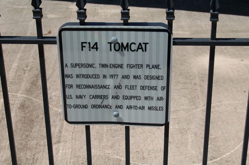F14 Tomcat Marker. Click for full size. F14 Tomcat Marker image. Click for full size.