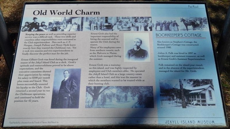Old World Charm Marker image. Click for full size.