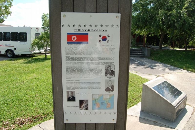 The Korean War Marker image. Click for full size.