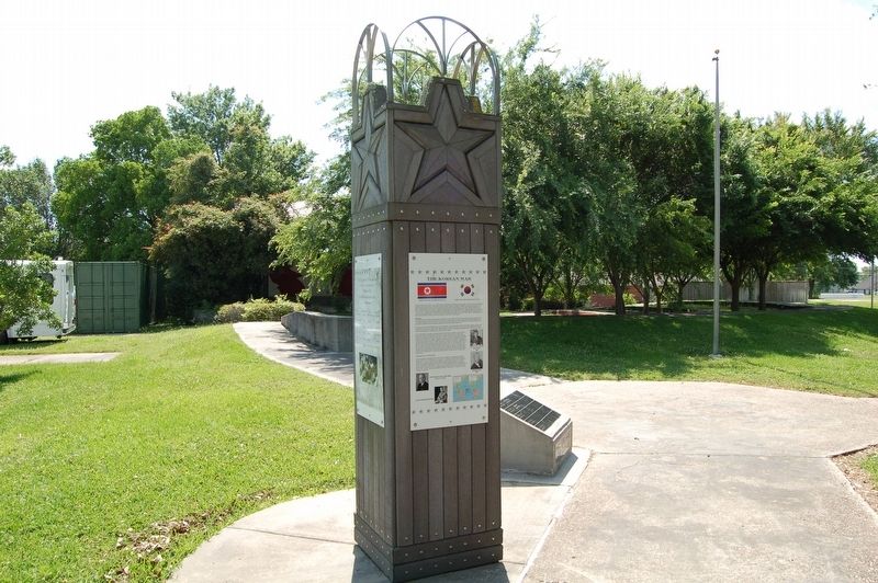 The Korean War Marker image. Click for full size.