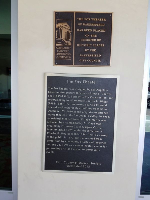 The Fox Theater Marker image. Click for full size.