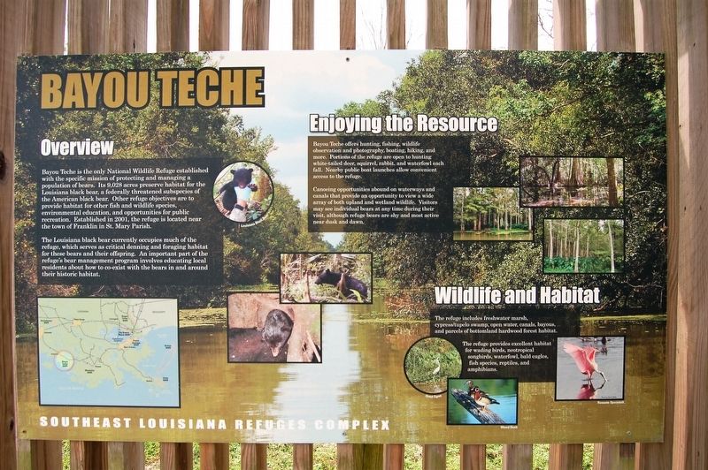 Bayou Teche Marker image. Click for full size.