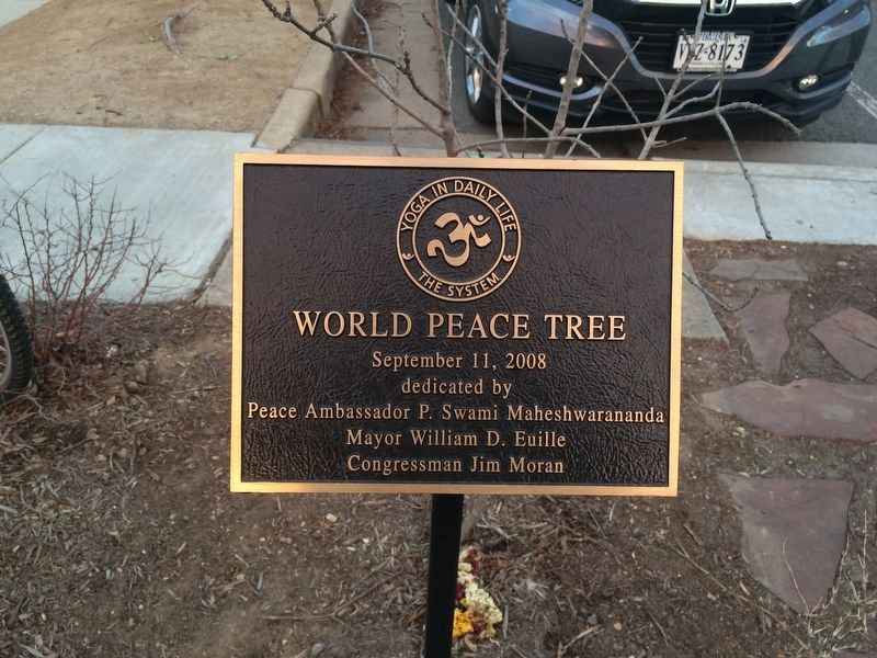 Plaque to the right of The Town of Potomac Marker image. Click for full size.