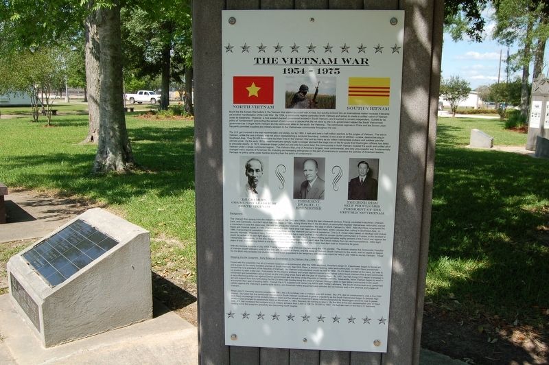 The Vietnam War Marker image. Click for full size.