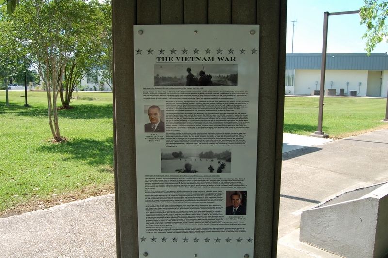 The Vietnam War Marker image. Click for full size.