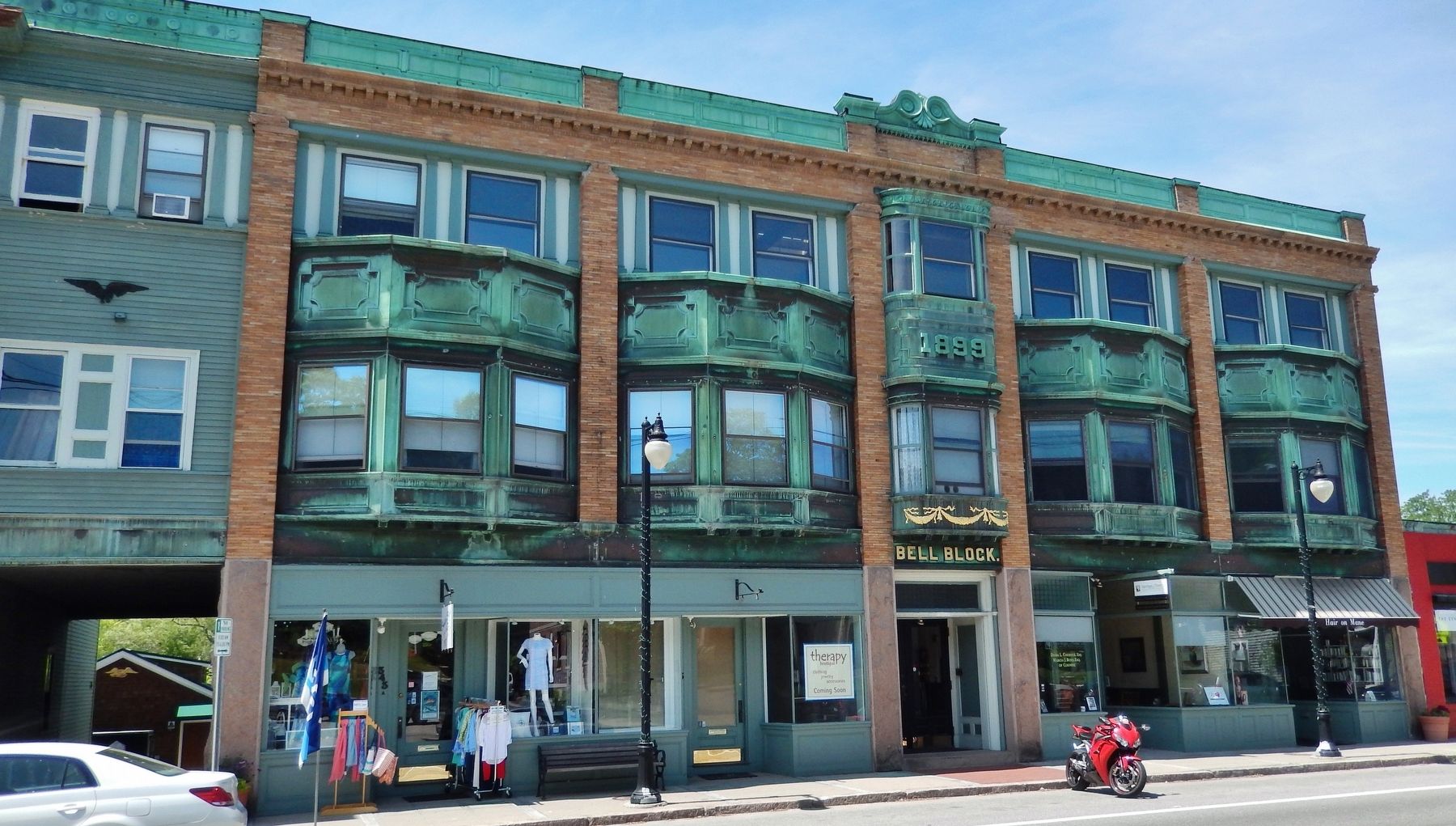 Bell Block Building (1899), 343 Main Street image. Click for full size.