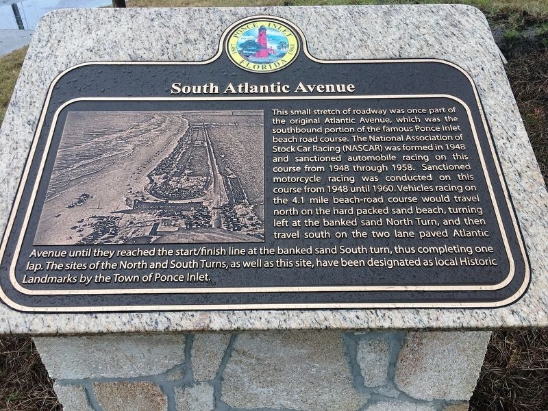 South Atlantic Avenue Marker image. Click for full size.