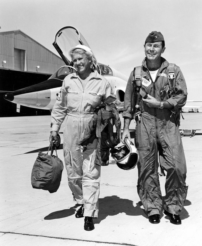 Jackie Cochran. Click for full size. Jackie Cochran image. Click for full size.