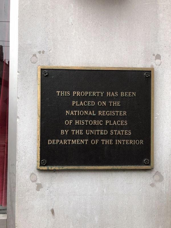 South Union Building Marker. Click for full size. South Union Building Marker image. Click for full size.