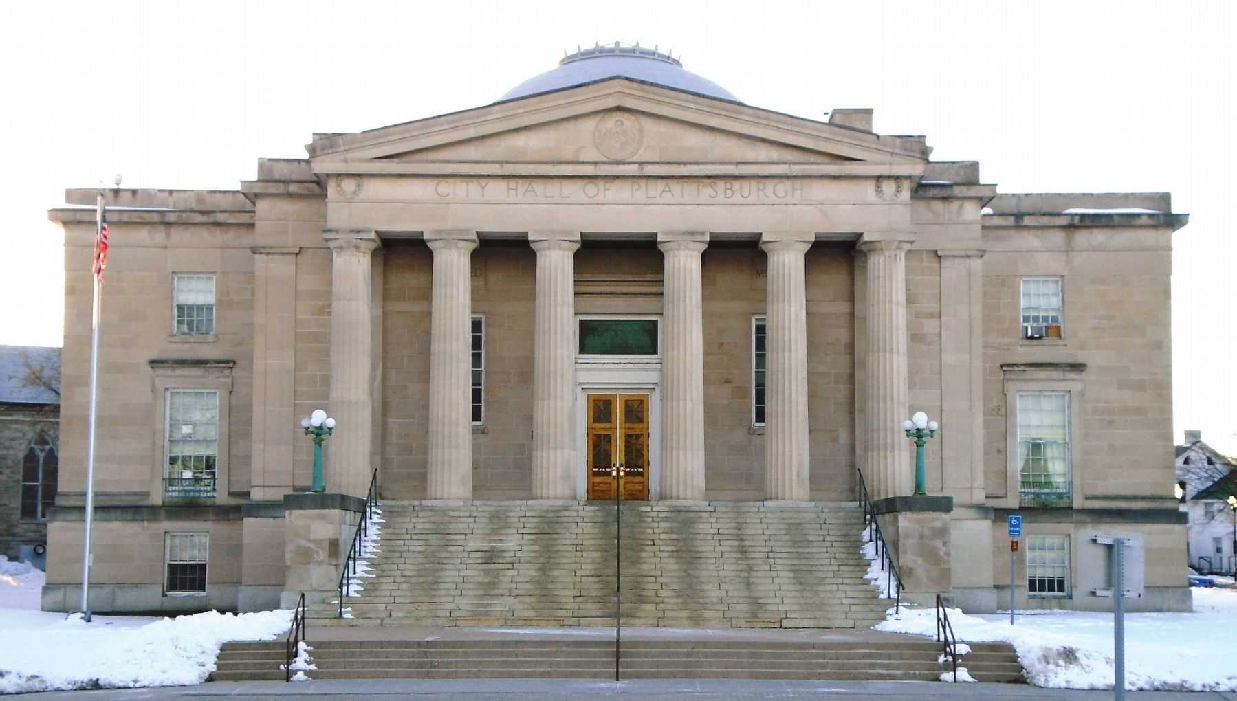 Plattsburgh City Hall image. Click for full size.