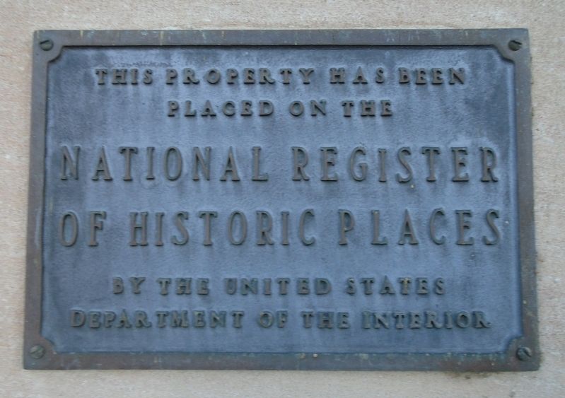 City Hall NRHP Marker. Click for full size. City Hall NRHP Marker image. Click for full size.
