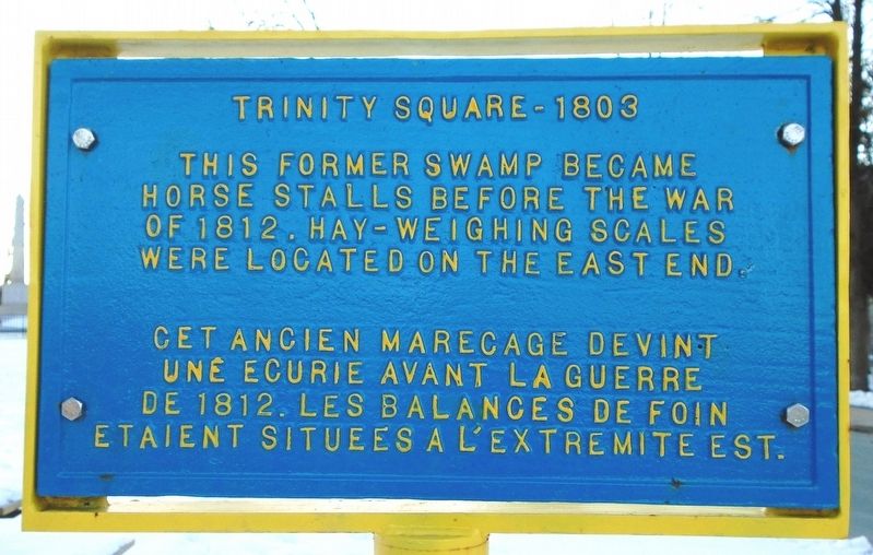 Trinity Square - 1803 Marker image. Click for full size.